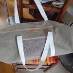 grand sac de 60 cm de long avec poche extérieure